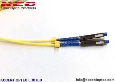 PVC LSZH TPU Fiber Patch Cords MU UPC APC Optical Jumpers SM G657A1 Duplex Simplex
