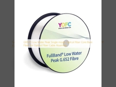 G652D Pique d'eau basse en fibre optique mono-mode Cœur de fibres nues pour l'assemblage de câbles de fibres optiques