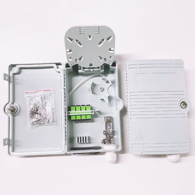 Waterproof 4 Ports SC APC Fiber Optic Terminal Box Outdoor Optical Distribution Box for FTTH