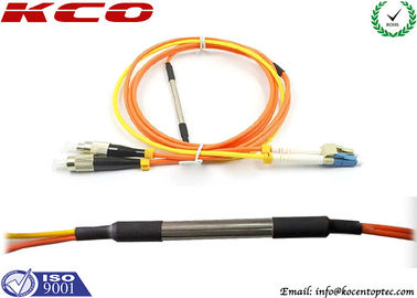 Mode Condition Fiber Optic Patch Cord / FC to LC Multimode Duplex Fiber Optic Patch Cable