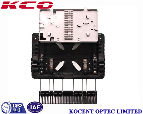 Outdoor Waterproof Fiber Optic Splice Closure with 1:8 PLC Splitter, 3 In 3 Out Ports and 48 Cores Capacity for FTTH GPON