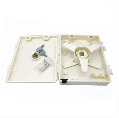 IP65 Protection Fiber Optic Terminal Box with 2 Cores Capacity for Wall-mount Fiber Optic Distribution Box Installations