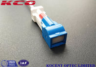 Ultra Low Insertion Loss Fiber Optic Patch Cord LSH SC/UPC Auto Shutter LSZH PVC FTTH