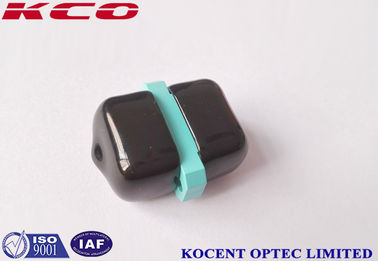 OM3 MPO Coupler OM4 MTP Fiber Optical Adapter Aqua Color ULL Flange