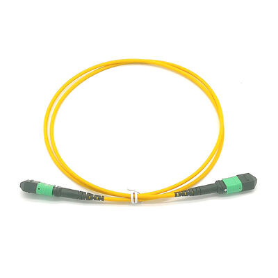 8F G657A1 3.0mm Single Mode MPO MTP Trunk Cable Type A Fiber Optic Patch Cord