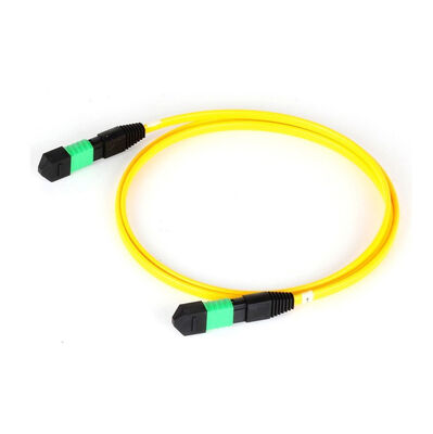 Single Mode G657A 24F MPO Trunk Cable MTP Fiber Optic Patch Cable Type A / Type B / Type C