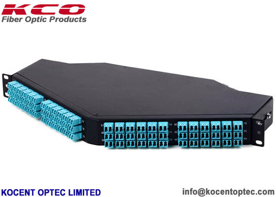 1U MPO MTP Patch Cord MTP Rack Mount High-density Patch Panel LC OM3 OM4 Light Weight