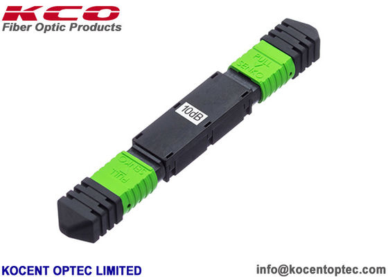 Male To Female Fiber Optic MPO MTP Attenuator APC 1dB 3dB 5dB 10dB 15dB 20dB Small Size