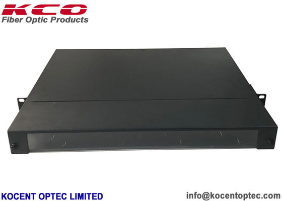 SM MM OM3 OM4 OM5 High Destiny 96 cores 1U MPO Optical Patch Panel MTP Rack-mount Terminal Box