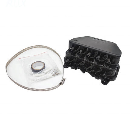 10 Ports IP67 Waterproof Pole Mount Fiber Optic Terminal Box FTTA NAP Box for Outdoor Telecom Tower