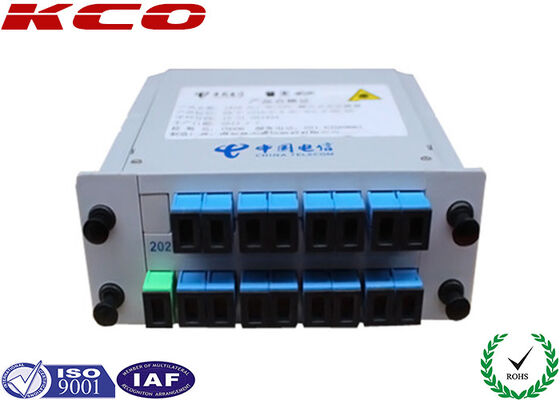 FTTH GPON 1:16 Fiber Optic Splitter 1X16 Single Mode Cable LGX Cassette