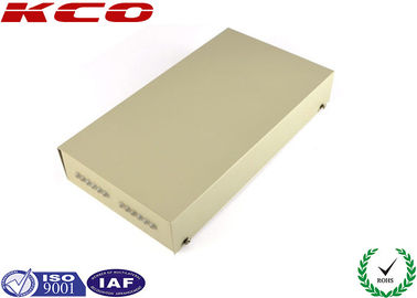 Panneau optique à fibres optiques d'arrêt de fibre de boîte d'arrêt pour des noyaux des adaptateurs ITB 12 de Sc LC