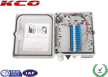 Fermetures optiques imperméables des FO ODF du coffret d'extrémité de fibre 12 pour des câbles de FTTB