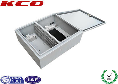 Perte par insertion optique en acier fixée au mur des fibres 0.15dB du coffret d'extrémité de fibre 72