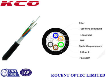 Cable extérieur en fibre optique à enterrement direct non métallique GYFTY G657A1