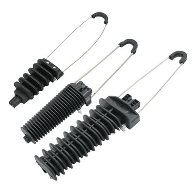 UV Resistant Fiber Optic Tension Clamp PA PAL 500 600 1000 2000 3000 Corrosion Resistant ADSS Anchor Clamp for FTTH Outdoor