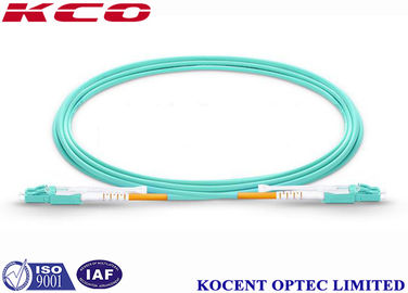Switchable LC Uniboot MM OM4 100G Fiber Optic Patch Cord PVC LSZH 3.0mm 3m 5m 7m 10m 15m