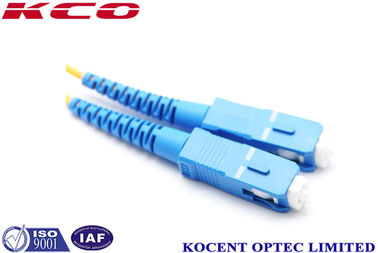 SM 9/125 Fiber Optic Patch Cord with 2.0mm Diameter and 2.0m Length for High-Speed Data Transmission