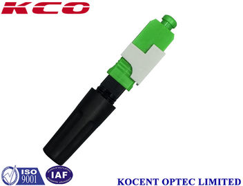 Produit de solution FTTH verte Connecteur rapide à fibre optique SC APC 55 mm 60 mm