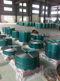 Les deux bande en acier enduite de copolymère de couleur de PE de côté pour l'armature de câbles optiques de fibre