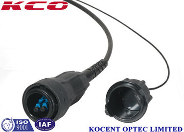 FTTA Ericsson RRU Fiber Optic Patch Cord LSZH PE Black Color UV Resistant