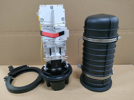 FOSC400 A8 Coupole de fermeture par splice en fibre optique de type 48 cœurs 96 cœurs avec 24 adaptateur SC