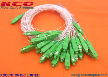 Mini Blockless PLC Fiber Optic Splitter 1x32 with 0.9mm Pigtail and 1.0m Length SC/APC Connector