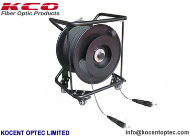 4 cœurs 6 cœurs LSZH TPU YZC câbles tactiques à fibre optique en mode unique 1000m 4,8mm 7,0mm