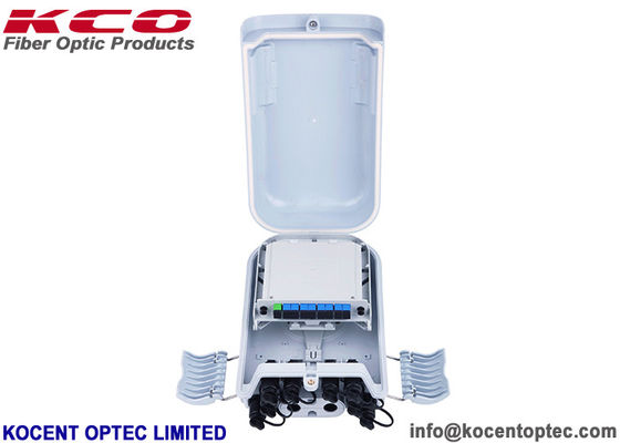PETIT SOMME optique extérieur CTO OTB ODB 8FO de noyaux de la boîte 8 d'arrêt de port de FTTH FTTA 8