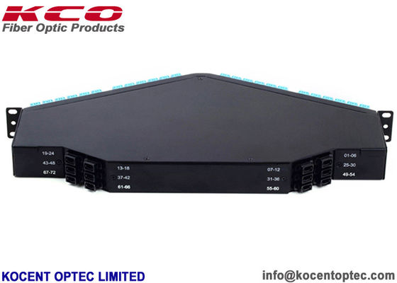 1U MPO MTP Patch Cord MTP Rack Mount High-density Patch Panel LC OM3 OM4 Light Weight