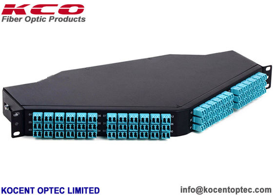 Single Mode Fiber Patch Cord 144 Core 1U MPO MTP Fiber Optic Patch Panel