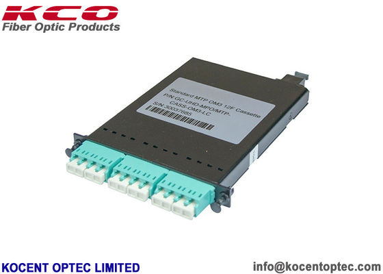 High Density 144fibers MPO MTP Fiber Optic Patch Panel , 12 Cores Optical Fiber Patch Cord