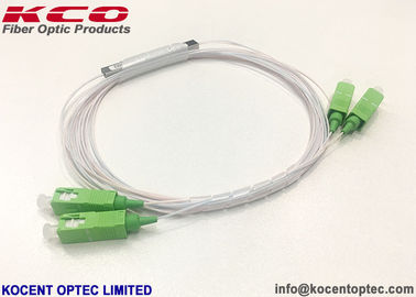 Diviseur de fibre optique PLC mini 2x2 avec connecteur SC/APC pour applications FTTH FTTA 0,9 mm 1,0 m