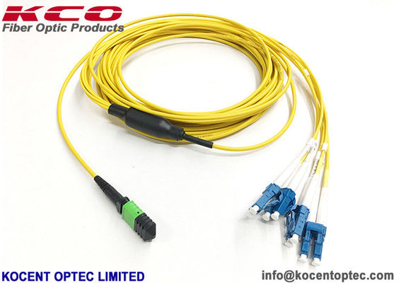 Duplex Harness MPO MTP Fiber Optic Patch Cord 40G 100G For Data Center