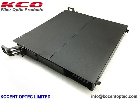 144core 1U SM Monomode High Density Rack Mount Optical Fibre MPO MTP Patch Panel Rack Mount Box
